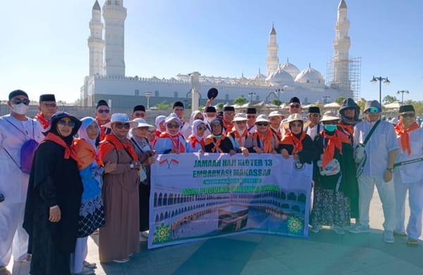 Jemaah Haji Malut Kloter 13  City Tour di Madinah