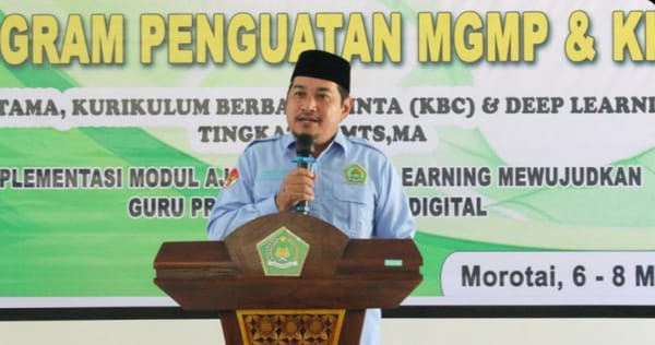Penguatan MGMP dan KKG di Morotai: Guru Didorong Adaptif, Inovatif, dan Berkarakter
