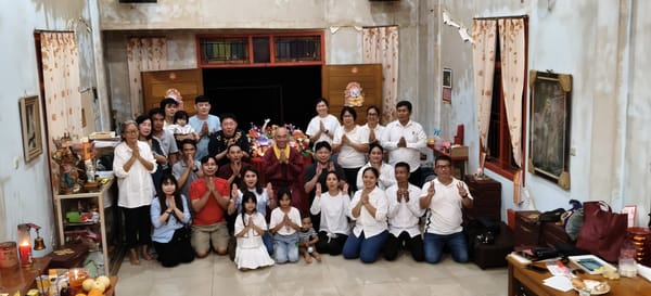 Umat Buddha Maluku Utara Laksanakan Vesakha Sananda dan Rupang Buddha Sambut Waisak