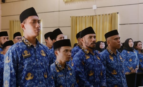 62 ASN Kemenag Malut Dilantik, Menag RI Tekankan ISTIQAMAH dan Pengabdian untuk Negeri