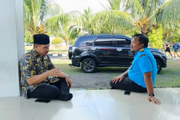 Matangkan Persiapan Salat Idul Adha Ketua PHBI Ternate Lakukan Koordinasi Dengan Kepala PPN Ternate