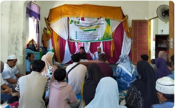 KUA Gunung Bintang Awai Gandeng PA Buntok, Jemput Bola Legalisasi Pernikahan Warga Desa