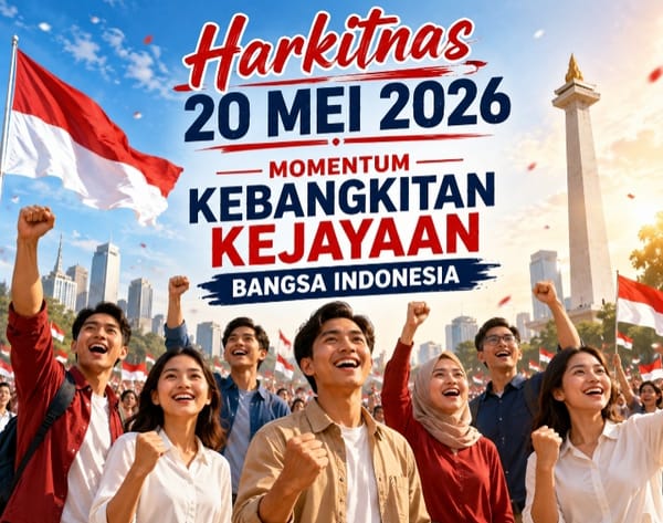Harkitnas 20 Mei 2026 Momentum Kebangkitan Kejayaan Bangsa Indonesia