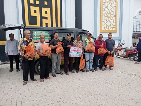 Berbagai Bantuan Sosial dan Pendidikan Yang Disalurkan LazisMu Al Furqan Mencapai 12 juta 500 Ribu Rupiah