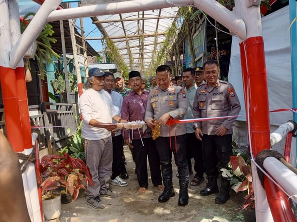 Kapolres Batu: Jembatan Merah Putih Presisi Jadi Penghubung Ekonomi dan Sosial Warga