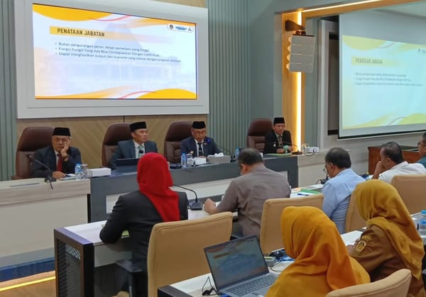 Pemkab Madiun Lakukan Evaluasi  Kelembagaan Perangkat Daerah
