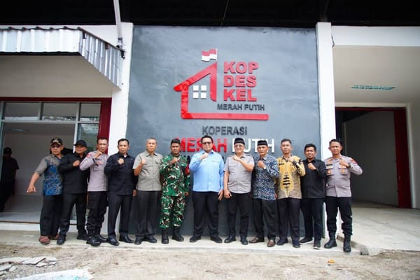 Diresmikan Presiden Prabowo, Wabup Tanah Datar Sebut KDKMP Jadi Langkah Strategis Bangun Kemandirian Ekonomi Desa