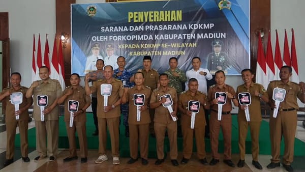 Genjot Ekonomi Desa, Madiun Fasilitasi Puluhan Armada Sarpras  KDKMP