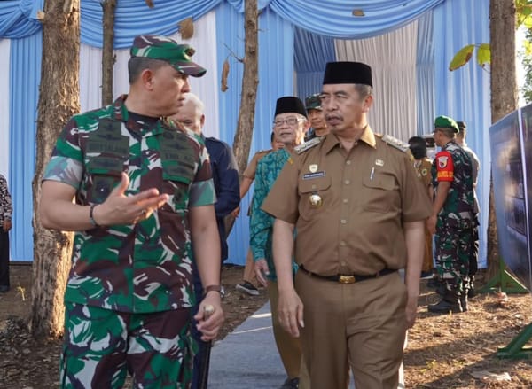 Pangdam V/Brawijaya Tinjau Calon Lokasi Yonif TP di Kabupaten Madiun