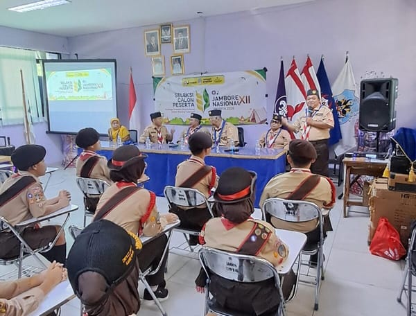 Seleksi Ketat Usai, 11 Penggalang Terbaik Kwarran Tamansari Siap Berkreasi di Perkemahan Nasional 2026