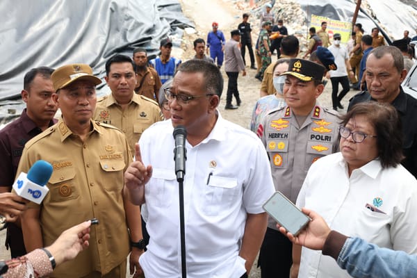 Kapolda Riau Dampingi Mentri LH Tinjau Waste to Energy di Muara Fajar Pekanbaru, Dorong Solusi Nyata Persoalan Sampah