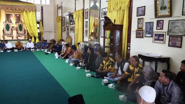 Coffee Morning di Istana Kadriah,Perkuat Sinergi Jaga Kondusifitas Daerah