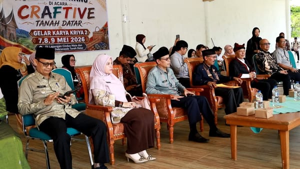 Puluhan Brand Lokal Ramaikan “Craftive Tanah Datar” di Lapangan Cindua Mato