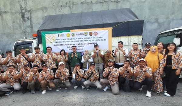 Tekan Harga Pakan Pemkab Kendal Salurkan Jagung SPHP