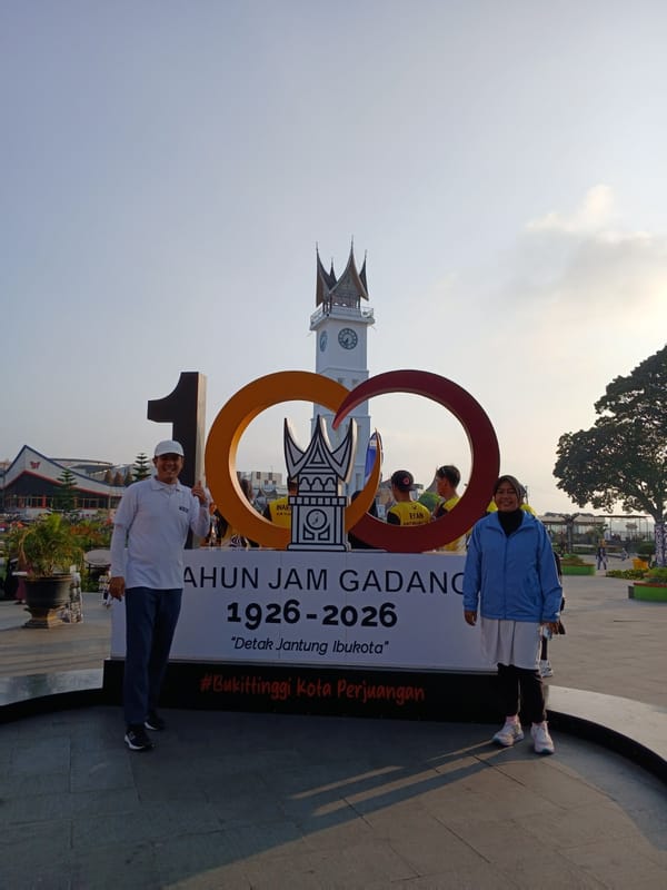 Jam Gadang Fun Run 2026 Meriahkan Perayaan 100 Tahun Jam Gadang di Bukittinggi