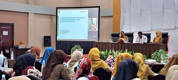 Pejuang DM dan Hipertensi Perpanjangan Tangan Tenaga Medis Bukittinggi