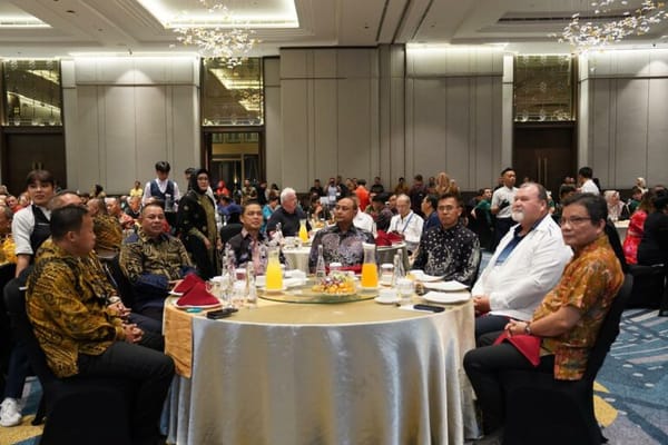 Welcome Dinner AVC 2026, Pontianak Siap Jadi Pusat Voli Asia