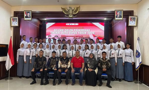 Singkirkan Ratusan Pesaing, 35 Pelajar Depok Terpilih Jadi Capaska 2026