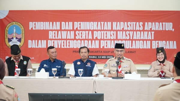 Kwarda DKI dan BPBD Perkuat Kesiapsiagaan Bencana, 40 Peserta Ikuti Pembinaan Intensif