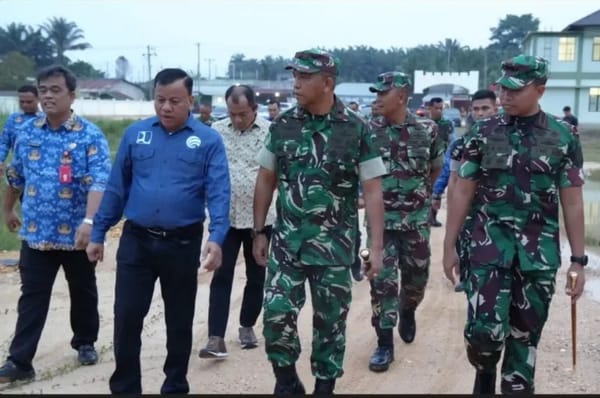 Danrem 031/ Wirabima Lakukan Kunjungan Kerja ke Kab Kuansing