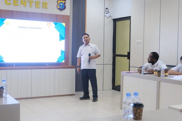 Satreskrim Polres Bengkalis Taja Sosialisasi KUHAP dan Pengawasan PPNS