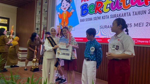 Tingkatkan Literasi Di Solo, Adakan Lomba Bertutur Tingkat SD/MI