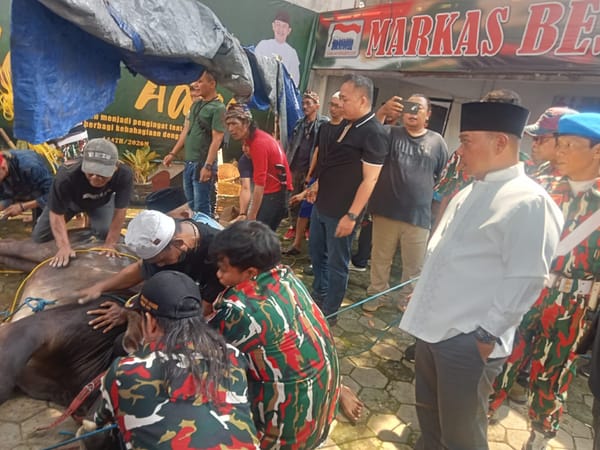 Momentum Idul Adha 1447 H, Mabes LMP Tebar Kepedulian Lewat Penyembelihan 11 Ekor Sapi Kurban