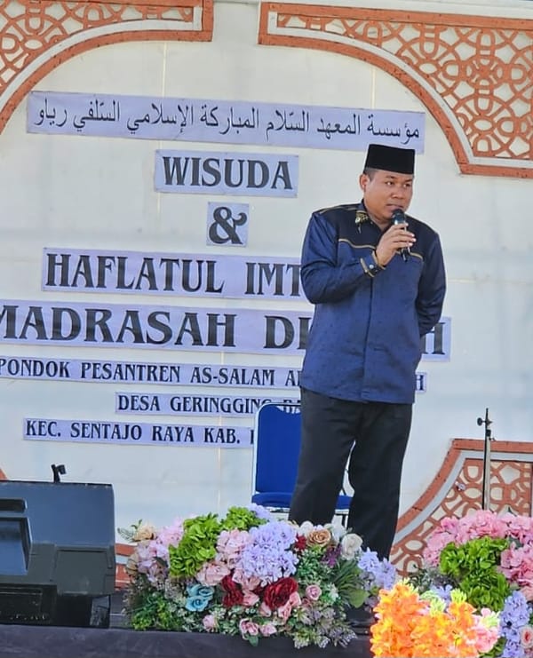 Ponpes As Salam Wisuda 111 Madrasah dan 35 Madrasah Aliyah, Kemenag Kuansing Apresiasi Perkembangan Mutu Pendidikan Ponpes As Salam