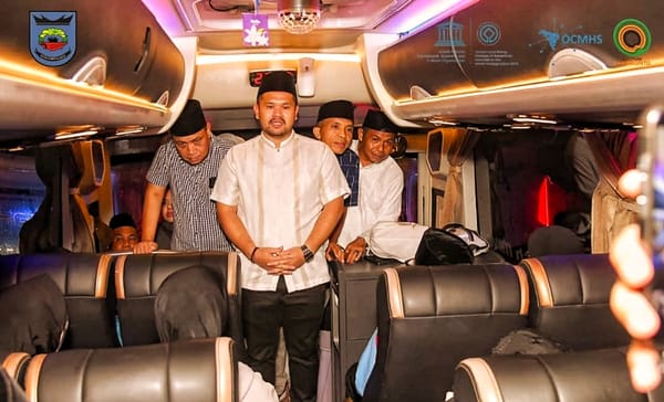 Wakil Wali Kota Sawahlunto Lepas 55 CJH Kloter 12, Tekankan Kesiapan Fisik dan Layanan Optimal