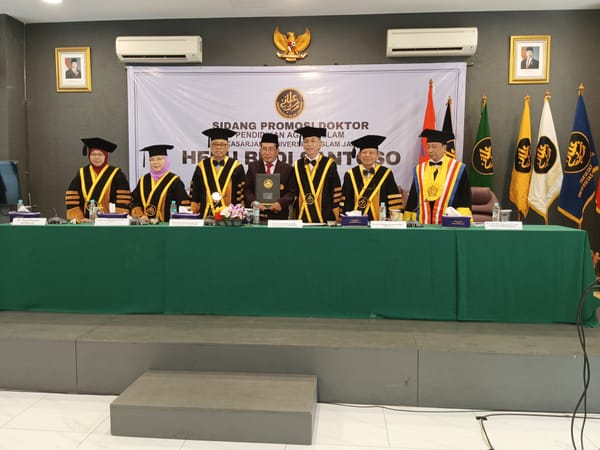 Heru Budi Santoso Raih Doktor Terpuji di UIJ, Disertasi Lintas Agama Jadi Sorotan Nasional