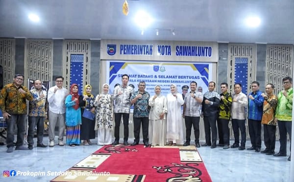 Wali Kota Riyanda Putra Sambut Kajari Baru Sawahlunto, Perkuat Sinergi Penegakan Hukum dan Tata Kelola Pemerintahan