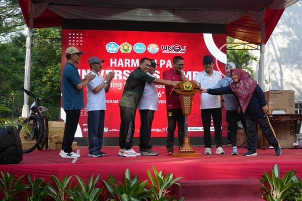 Universitas Jember Luncurkan Semarak Bulan Pancasila 2026 di Harmoni Pagi
