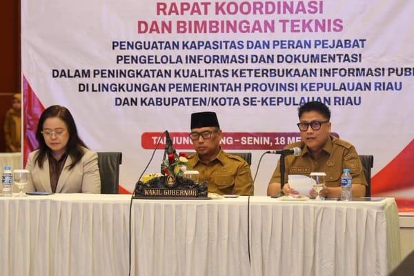 Wagub Kepri: Layanan Publik Serba Digital, Jangan Menunggu Masyarakat Meminta Baru Bergerak