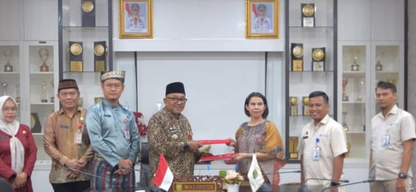 Memperkuat Sinergitas, Pemko Tanjungpinang Berikan Dukungan Dalam Bentuk Pinjam Pakai Asset Kepada Kemenkum