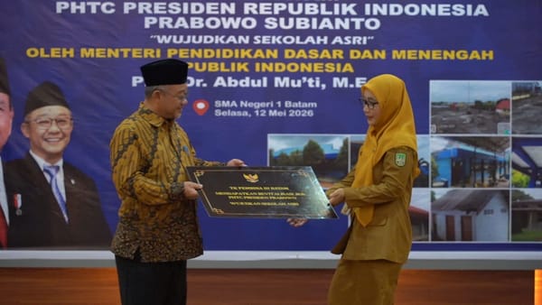 Mendikdasmen: Kepri Dalam Tahun Anggaran 2026 akan Menerima Bantuan Revitalisasi 107 Sekolah