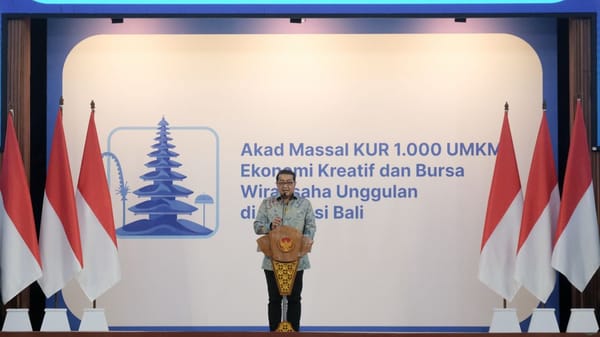 Tingkatkan Terciptanya Lapangan Kerja, Pemerintah Salurkan KUR 1.000 UMKM Ekraf di Bali