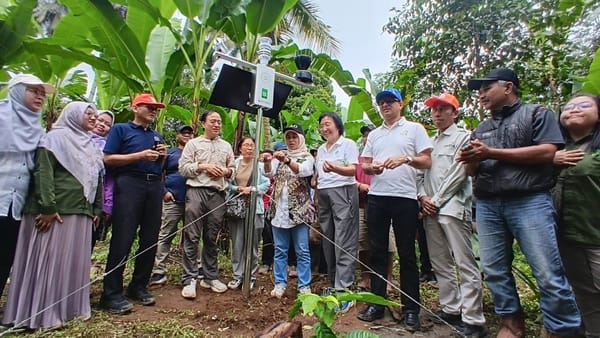 Lumajang Terpilih Menjadi Lokasi Pemasangan Stasiun GIES Pertama di Indonesia, Dukung Daya Saing Pisang Mas Kirana