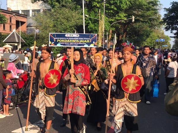 Kirab Pokdarwis Jawa Tengah di Solo, Dorong Kolaborasi Pengembangan Wisata Daerah