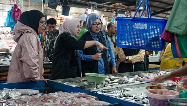 Jelang Hari Raya Idul Adha 1447 H Sekda Kepri meninjau pasar siapkan langkah pengendalian inflasi