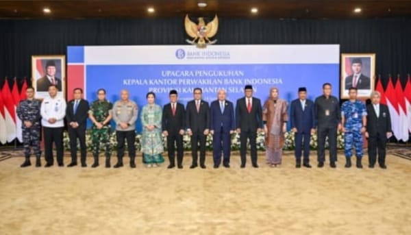 Pengukuhan Kepala Perwakilan BI Kalsel: Perkuat Sinergi, Menjaga Stabilitas dan Mendorong Pertumbuhan Ekonomi Daerah