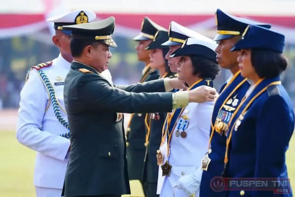 1.737 Perwira Remaja TNI Resmi Dilantik, Panglima TNI: Pangkat adalah Amanah