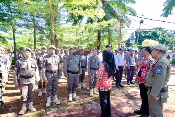 Pimpin Apel Besar Satpol PP, Bupati Gowa Tegaskan Peran Strategis dan Jaga Keamanan Wilayah