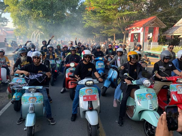 Kapolres Selayar Apresiasi Vespa Riding dan Malam Puncak Celebes Scooter Party 2026 Berlangsung Aman