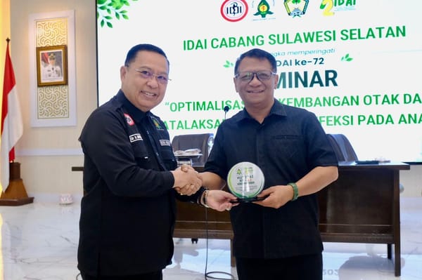 Sekda Gowa Harap IDAI Sulsel Makin Berperan Tingkatkan Kualitas Kesehatan Anak
