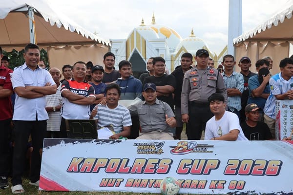 Tabang  Putra FC dan Tanadoang FC Lolos Semifinal  Kapolres Cup II, Kapolres Ajak Suporter Jaga Sportivitas