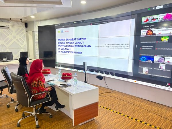 Diskominfo-SP Gowa Perkuat Peran Sahabat LAPOR Tingkatkan Kualitas Penanganan Aduan