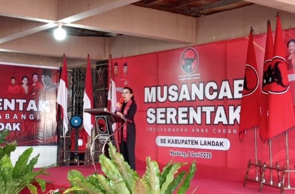 PDIP Landak Konsolidasi Besar-besaran, Karolin Minta Kader Solid Jelang Agenda Politik Mendatang