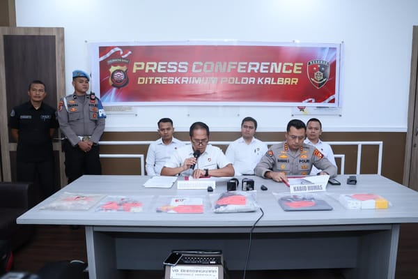 Polda Kalbar Ungkap 816 Kasus Kriminal dalam Enam Bulan, URC Ringkus 147 Tersangka