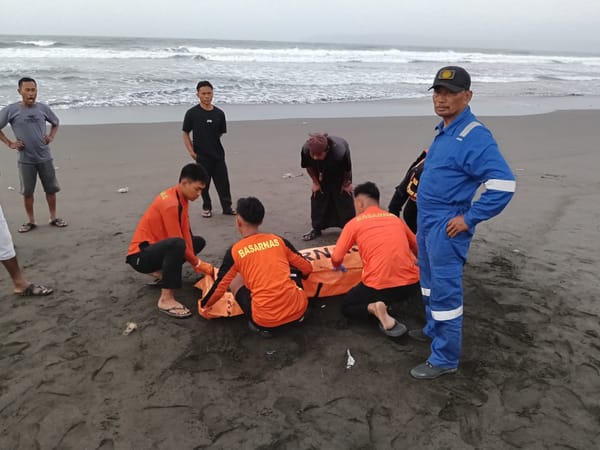 Korban Kedua Terseret Ombak di Pantai Menganti Kisik Ditemukan, Pencarian Resmi Berakhir