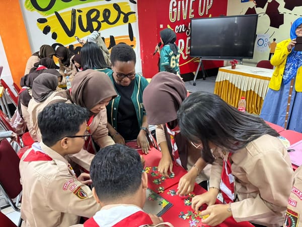 Mahasiswa Internasional Unsoed Kenalkan ASEAN kepada Pelajar di Purwokerto